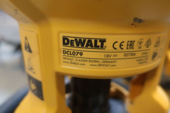 2 stk. lamper DEWALT DCL079
