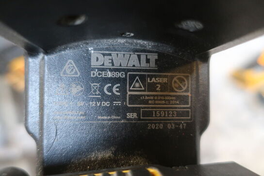 3 stk. akku håndværktøj DEWALT og lader