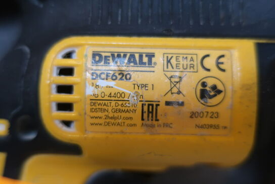 5 stk. akku håndværktøj DEWALT