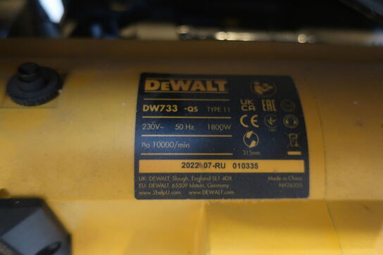 Tykkelseshøvl DEWALT DW733 -QS