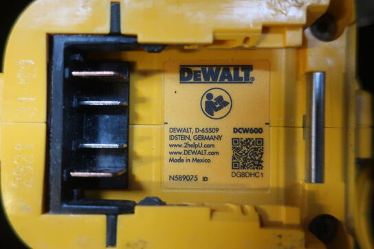 Overfræser DEWALT DCW600