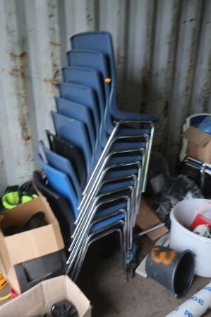 Stole, isolering, gasflaske m.m.