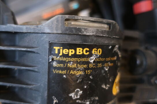 2 stk. trykluft pistoler TJEP