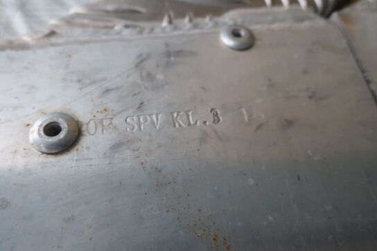 3 stk. stilladstrapper med gelænder