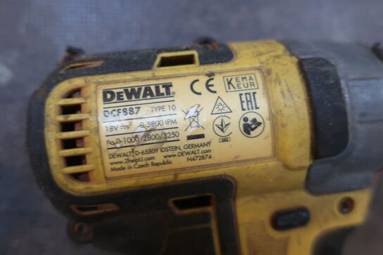 5 stk. akku håndværktøj DEWALT