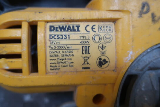 6 stk. akku håndværktøj DEWALT og lader