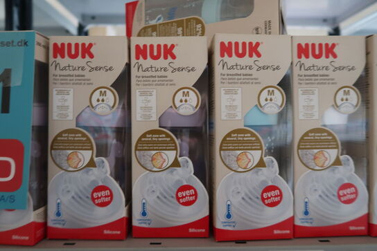 21 pk. NUK For Nature flasker
