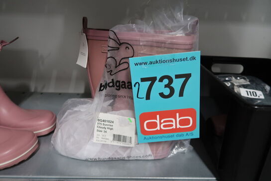 5 par børne gummistøver / sandaler 