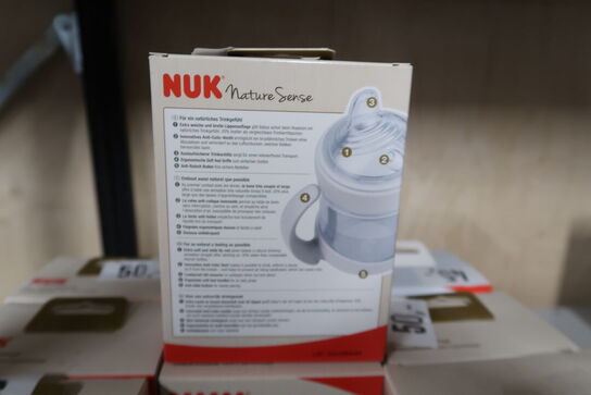 9 pk. Nuk Nature Sense Kop, Drikkekop Med Tud