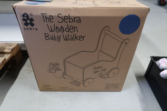 Sebra Gåvogn Nordic Blue