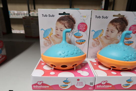 3 stk. Legetøj til badekar 