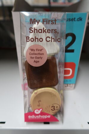 11 pk. My First Shakers, Boho Chic