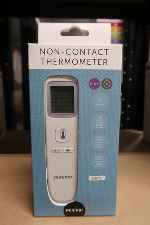 2 stk. Mininor Non Contact Thermometer 