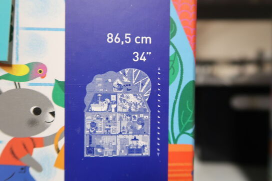 2 pk. Djeco kæmpepuslespil, huset