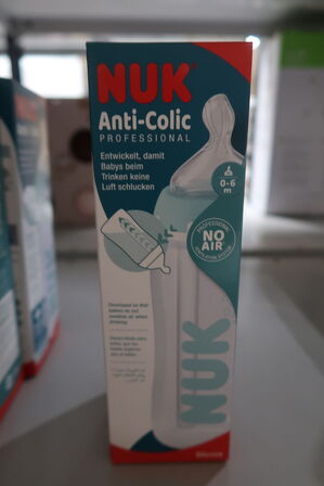 9 stk. NUK First Choice+ Anti Colic Bottle 300ml 