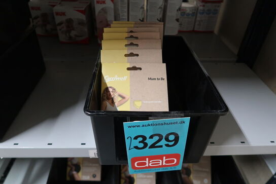 7 pk. Carriwell graviditetstrusse med støtte - Str. S & M - ass. Farver 