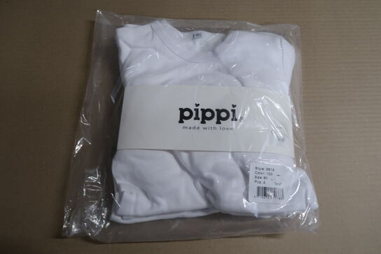 2 pk. Med 4. Stk L/Æ Bodystockings - White 100 - Str. 80