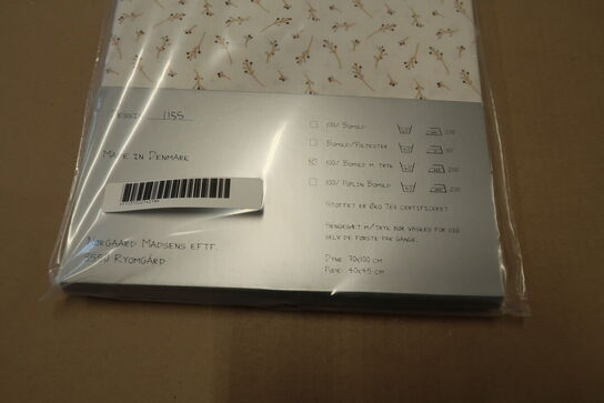 2 sæt ass. Nørgaard Madsen Baby Sengetøj – 70x100 & 40x45 cm