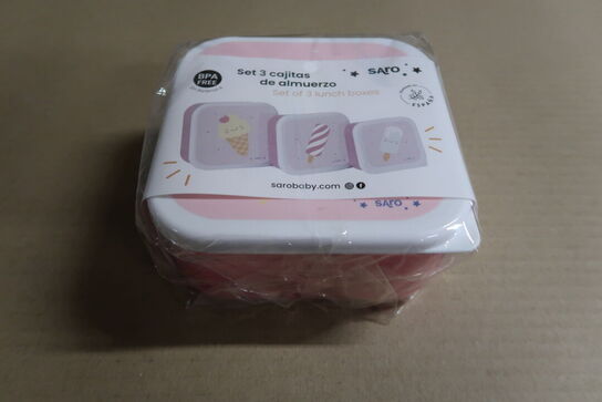 13 stk. ass. Saro Baby Madkasser