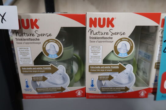 9 pk. Nuk Nature Sense Kop, Drikkekop Med Tud