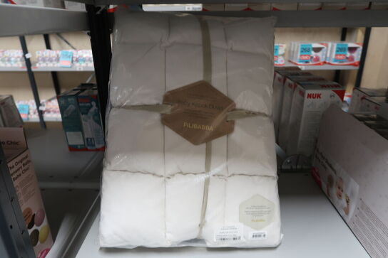 Filibabba Baby duvet - Kapok - nature white