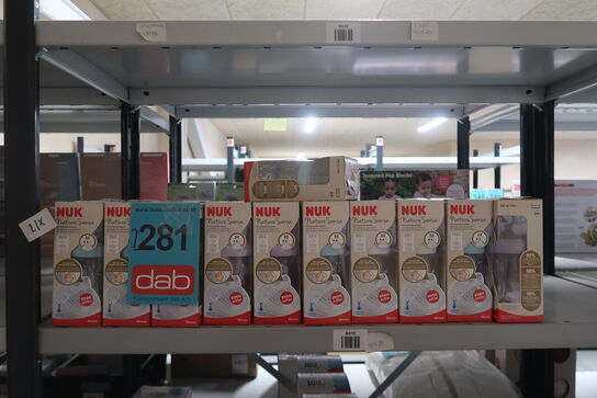 21 pk. NUK For Nature flasker