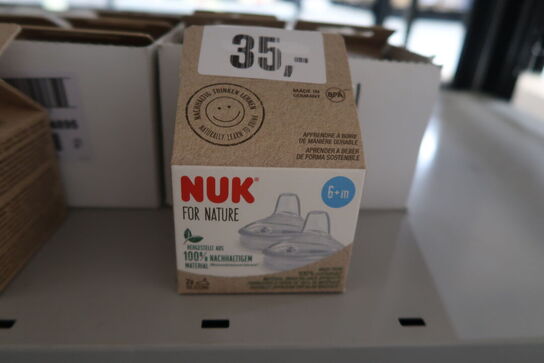 30 pk. NUK Nature Sense 2 Silicone Teats 