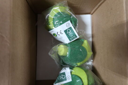 KÆMPE parti MaMaMeMo legemad i træ - Ca. 455 dele