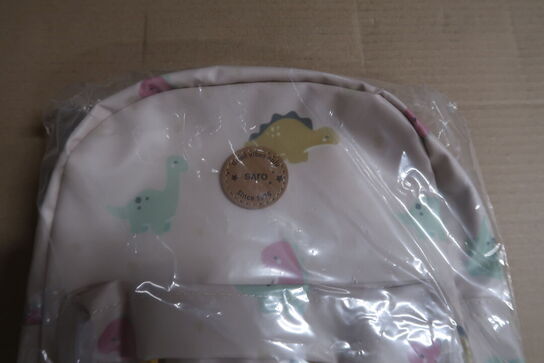 4 stk. Saro Rygsæk - Mustard