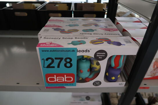 4 pk. Edushape Original Snap Beads