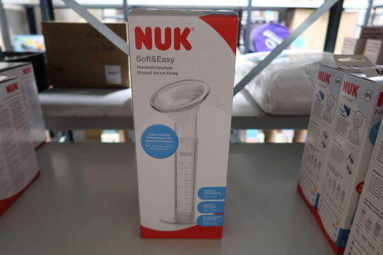 4 pk. NUK Soft & Easy Manuel Brystpumpe