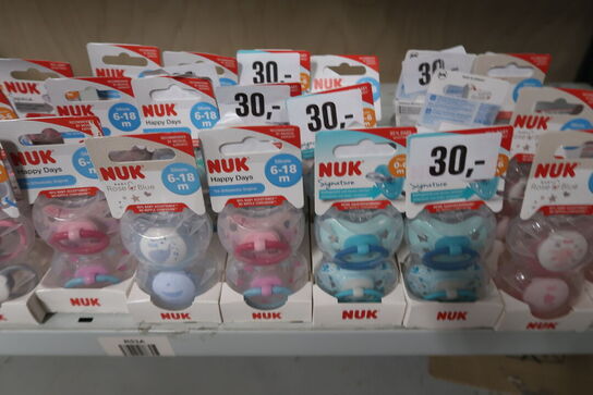 42 pk. ass. Nuk Sutter - 2Pak 