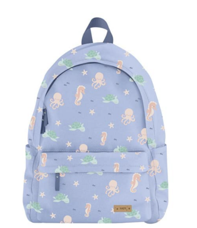 4 stk. Saro Ocean Life Rygsæk Blå