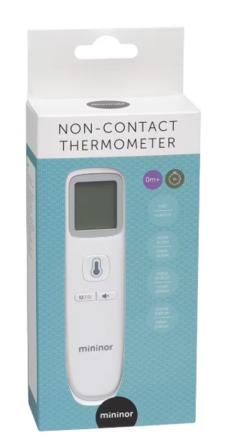 3 stk. Mininor Non Contact Thermometer 