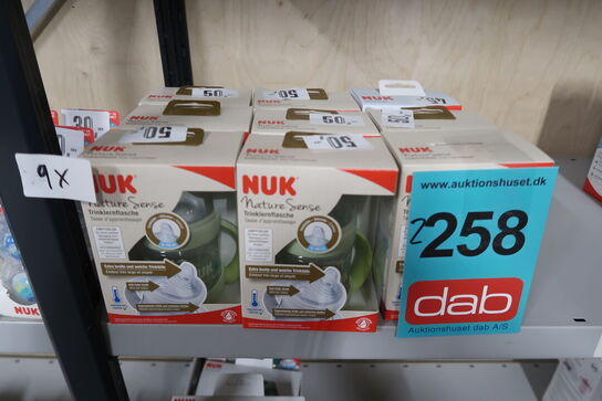 9 pk. Nuk Nature Sense Kop, Drikkekop Med Tud