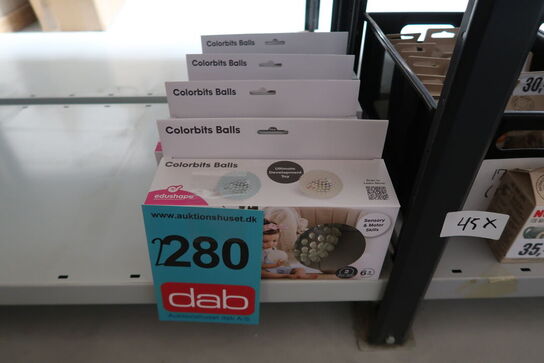 4 pk. Edushape sansebold med raslelyd