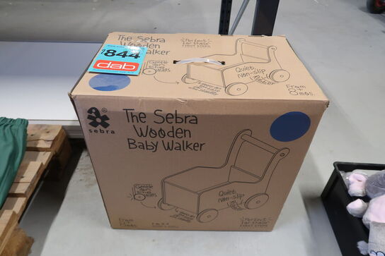 Sebra Gåvogn Nordic Blue