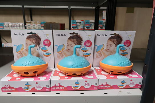 3 stk. Legetøj til badekar 