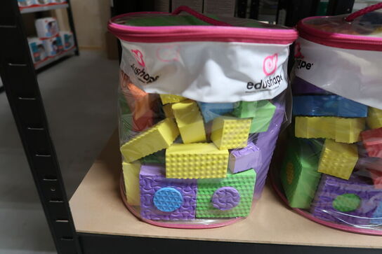3 pk. Textured Blocks - 80pcs - Sensory Shop
