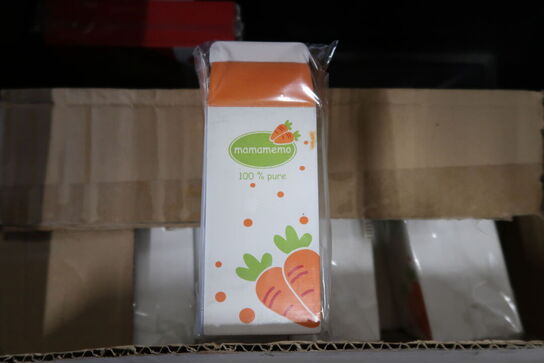 KÆMPE parti MaMaMeMo legemad i træ - Ca. 455 dele