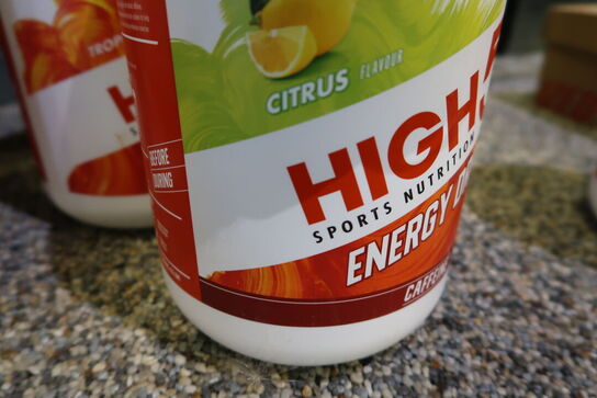 2 stk. dunke med energy pulver HIGH 5