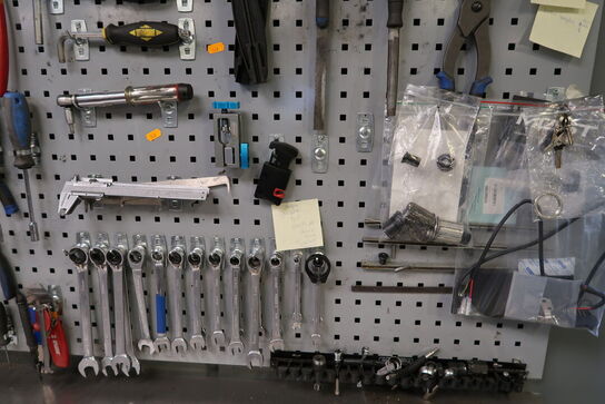 Værktøjstavle med div. Værktøj