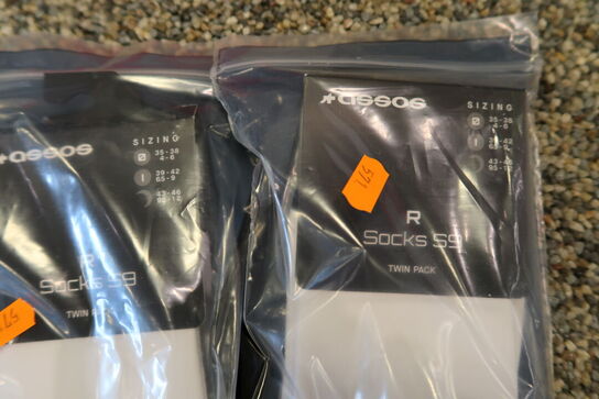 2 par cykelstrømper ASSOS Str: 43-46