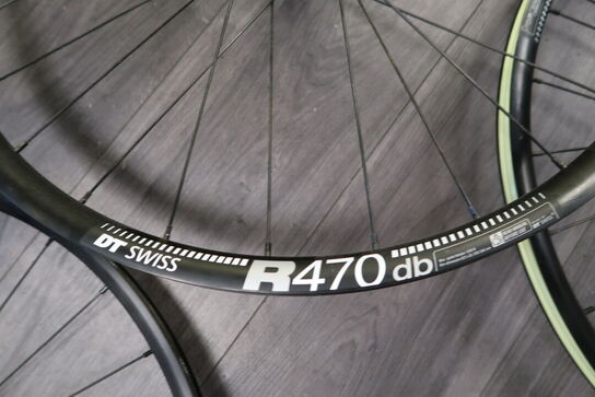 2 stk. fælge DT SWISS R470Db