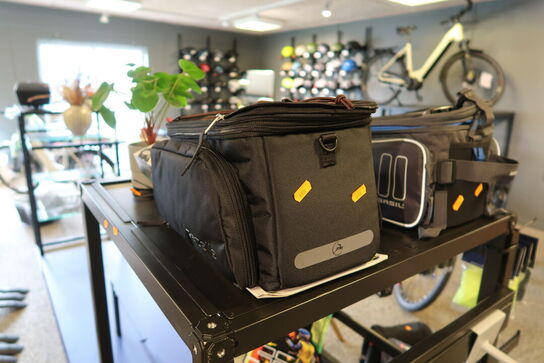 Cykeltaske GAZELLE Trunkbag Black/Brown