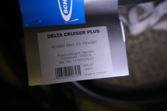 5 stk. dæk SCHWALBE Delta Cruiser Plus 700x38c