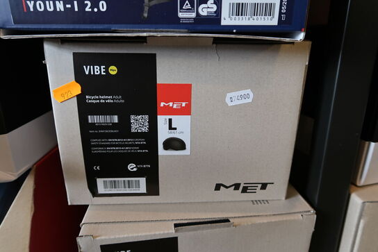 Cykelhjelm MET Vibe Str: L