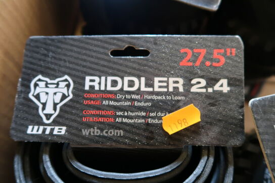 2 pakker dæk WTB Riddler 2.4 27.5"