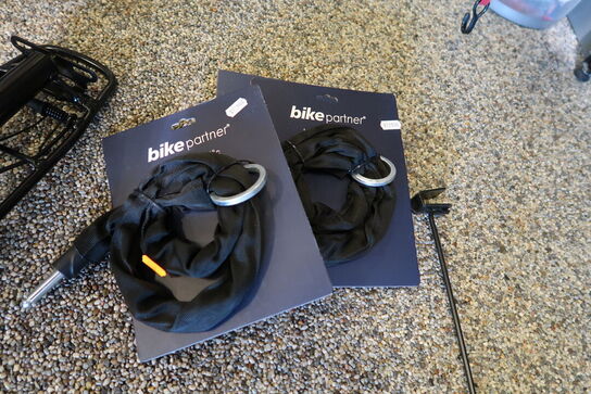 2 stk. læder BIKE PARTNER