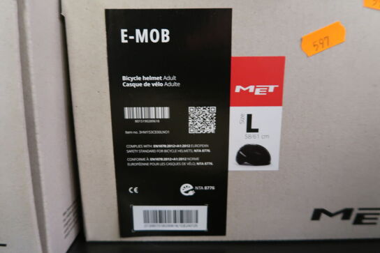 Cykelhjelm MET E-MOB Str: L